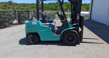 Used Mitsubishi counterbalanced forklift available in Delaware